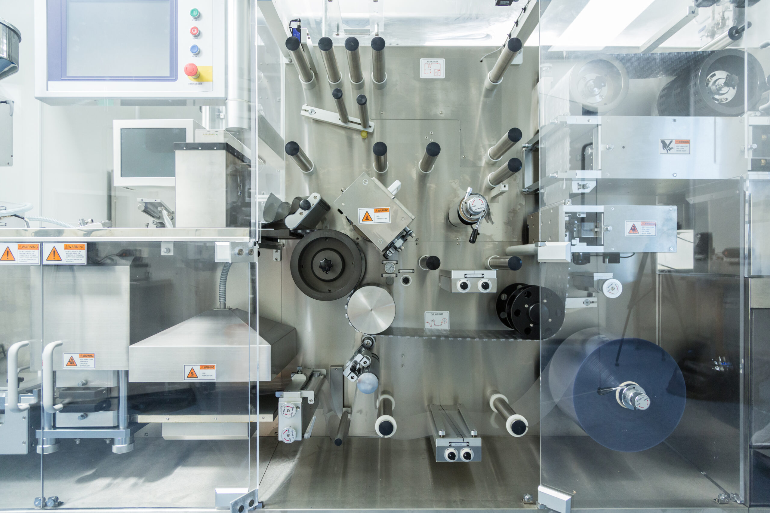 steel chrome machines with shafts